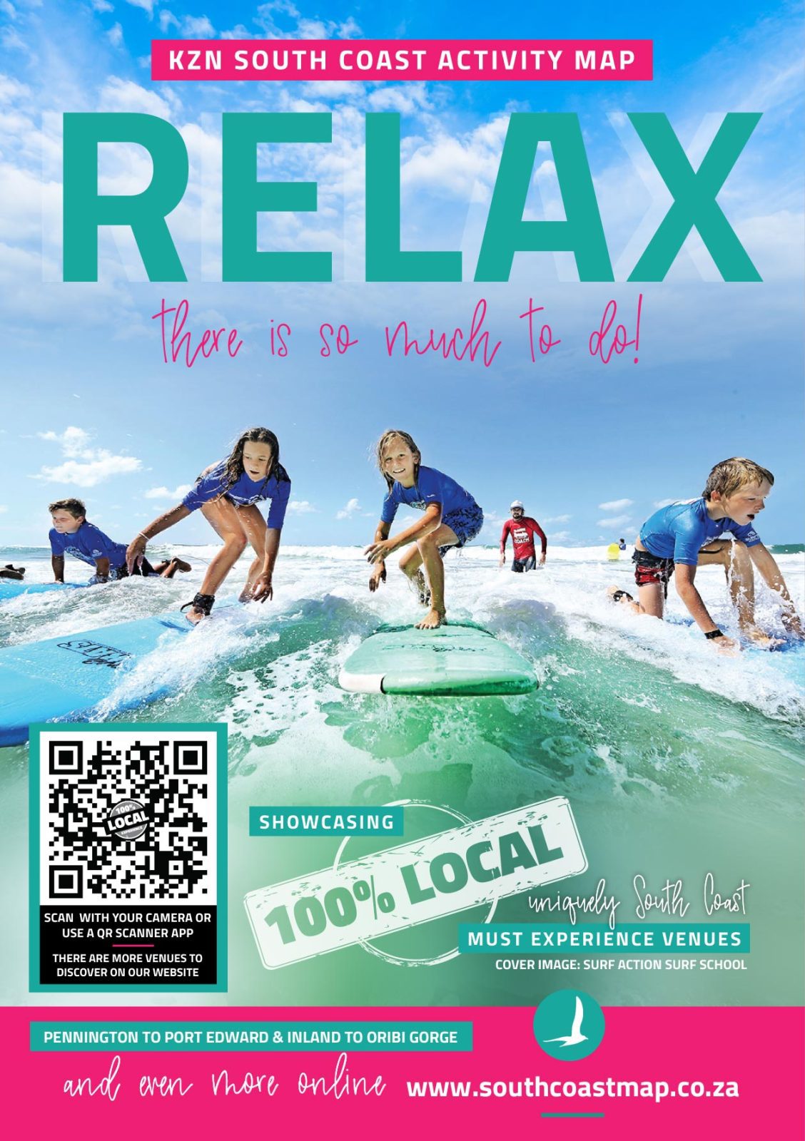 Relax South Coast Activity Map Things to do