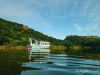 Baby Blue House Boat