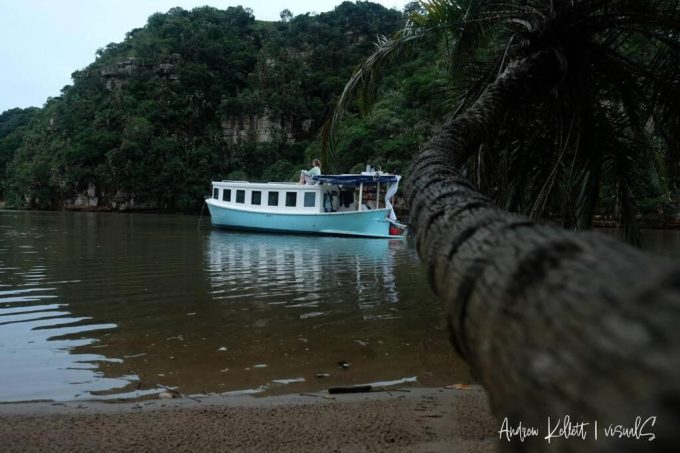 Baby Blue House Boat